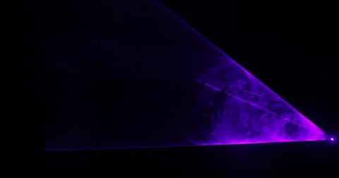 Laser Lights On the Stage Video stock 339050946