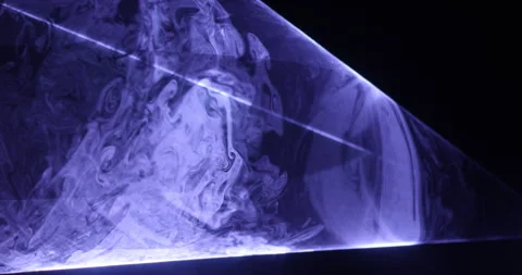 Laser Lights On the Stage Video stock 339050995