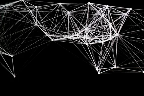 Laser line Foto stock