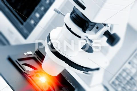 Laser machine Stock Photos