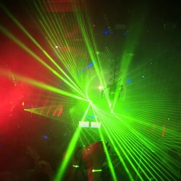Laser Party Stock Photos
