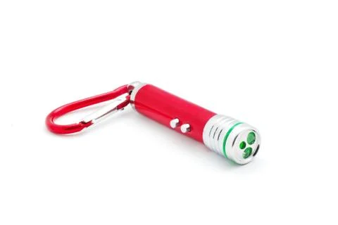 Laser pointer flashlight Foto stock