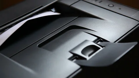 Laser printer Stock Footage 29672396
