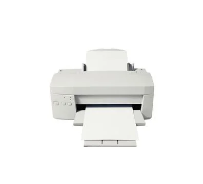 Laser printer isolated Stock Photos