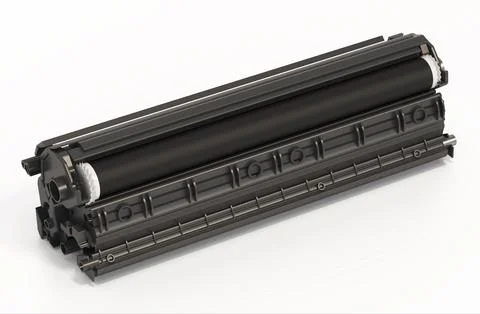 Laser printer toner solated on white background. 3D illustration イラスト素材
