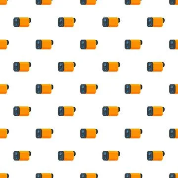 Laser rangefinder device repeating pattern on white background 스톡 일러스트