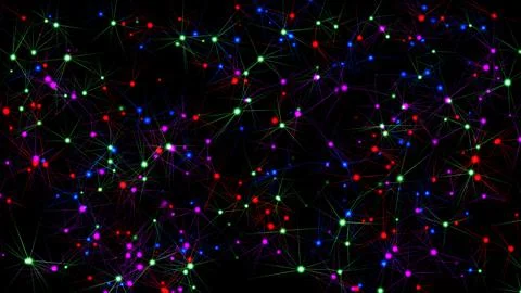 Laser ray light neon rays Stock Illustration