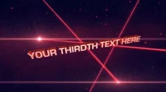 LASER RAYS Stock After Effects
