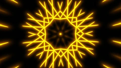 Laser rays geometrical abstract geometric effect curved line ornamental shape Stock Footage 226842311