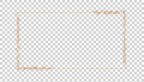 Laser rectangle frame, neon border. transparent Electric lights png Stock Illustration