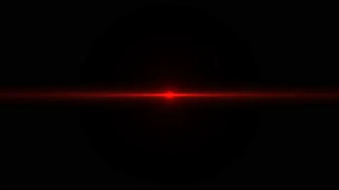 Laser red light rays flash abstractly against a dark background. Festive Stock Footage 114311939