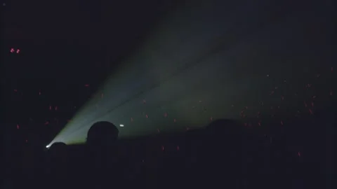 Laser red lights 스톡 동영상 137639914