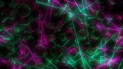 Laser ripple Video stock 136547503