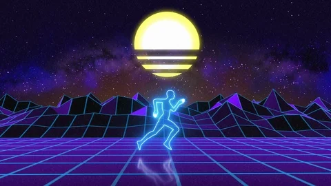 LASER RUNNER VHS Stock Footage 125304883