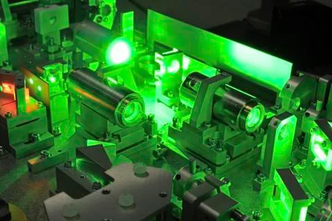 Laser science Stock Photos