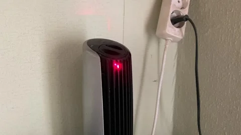 Laser shines on objects in the house Stock Footage 274815134