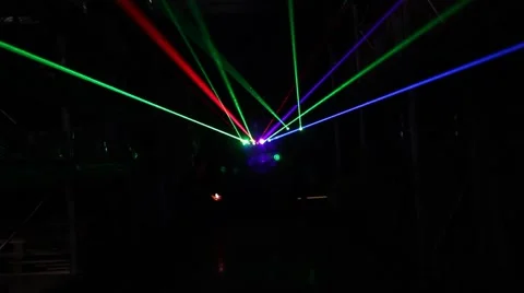 Laser show Video stock 46822344