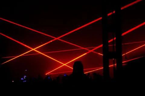 Laser show Stock Photos