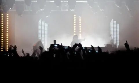 Laser show Stock Photos