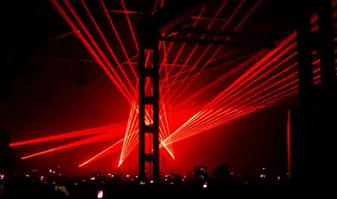 Laser show Stock Photos