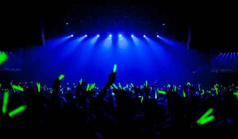 Laser strobe lights Stock Photos