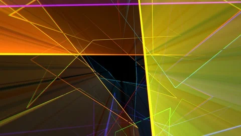 Laser Structure VJ Loop Stock Footage 104751177
