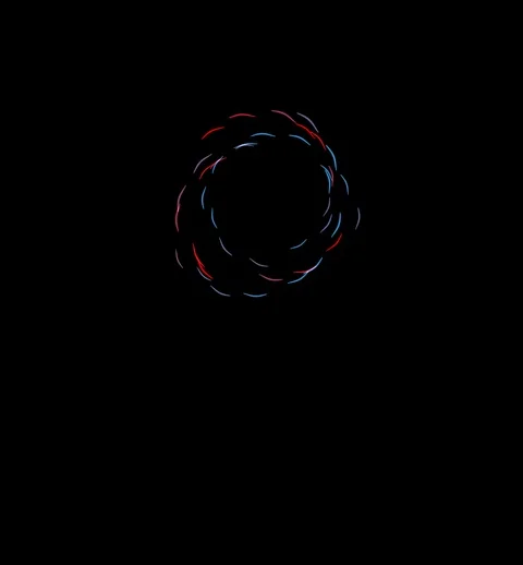 Laser swarm Stock Footage 95652732