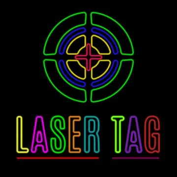 Laser tag Ilustração Stock