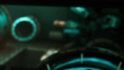 Laser technology demonstration in lab with focus on equipment and process Stock Footage 344964242
