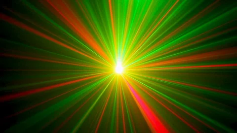 Laser trails Stock Footage 128002030