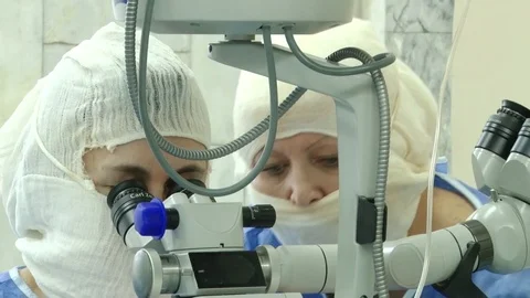 Laser vision correction Stock Footage 103188611