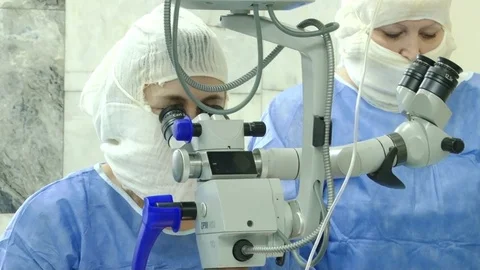 Laser vision surgery Stock Footage 103188609