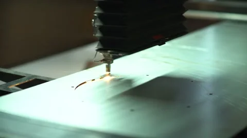 Laser Welding Equipment close-up Stock Footage 63614056