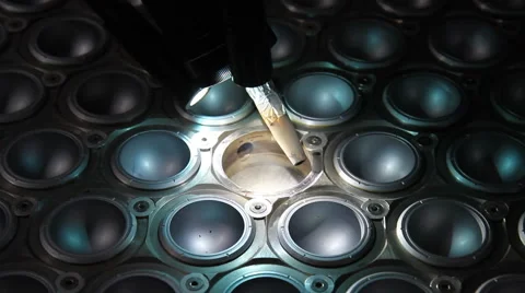 Laser welding machine Stock Footage 50488098