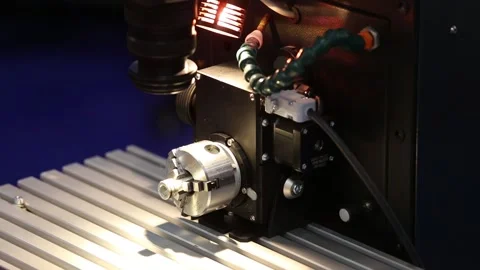 Laser welding, surfacing, surface heat resistance machine 库存影片 90104101