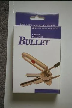 The Laserlyte Executive Laser Pointer - The Bullet Laser Pointer. Stock Photos