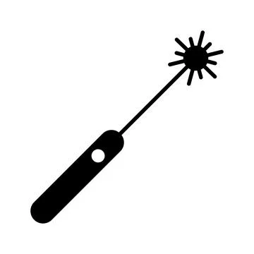 Lasers icon vector Stock Illustration
