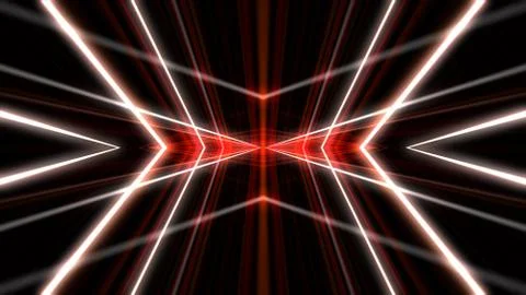 Lasers kaleidoscope stage visual loop for concert, night club, music video, e Stock Illustration