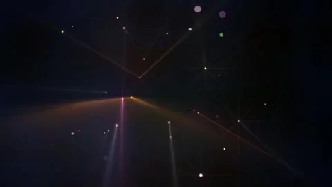 Lasers Overlay  Classic Motion Background  Spotlight 스톡 동영상 262712662
