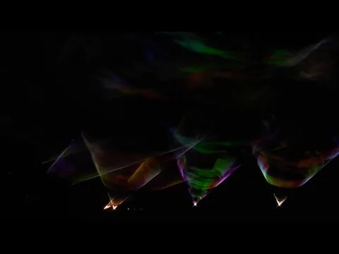 Lasershow ostfildern 2016 Stock Footage 103682120