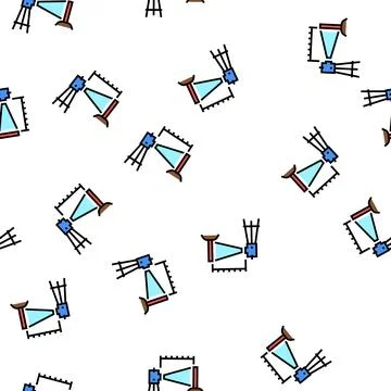 Laset level vector seamless pattern 스톡 일러스트