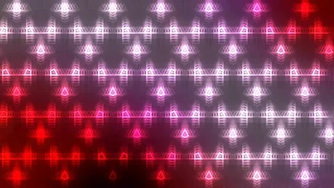 Lashing neon hexagon triangle background, perfect for party Stock Footage 163979433