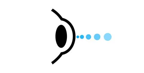 Lasik eye surgery 库存插图