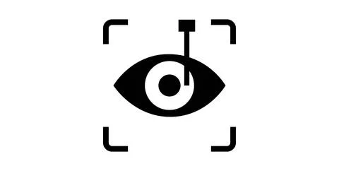 Lasik eye surgery Illustrazione stock