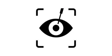 Lasik eye surgery Illustrazione stock