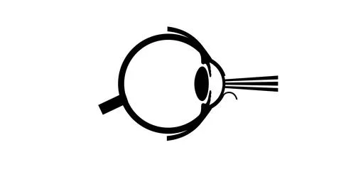 Lasik eye surgery Stock Illustration