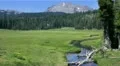 lassen volcanic national park 02 Lassen Peak and Kings Creek Meadows HDR HD Footage