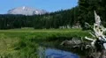 lassen volcanic national park 04 Lassen Peak and Kings Creek Meadows HDR HD Footage