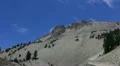 lassen volcanic national park 11 Lassen Peak and trails seen from trailhead HD Footage