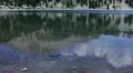 lassen volcanic national park 18 Lassen Peak reflected on Lake Helen HD Footage